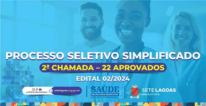 seletivo saude segunda chamada